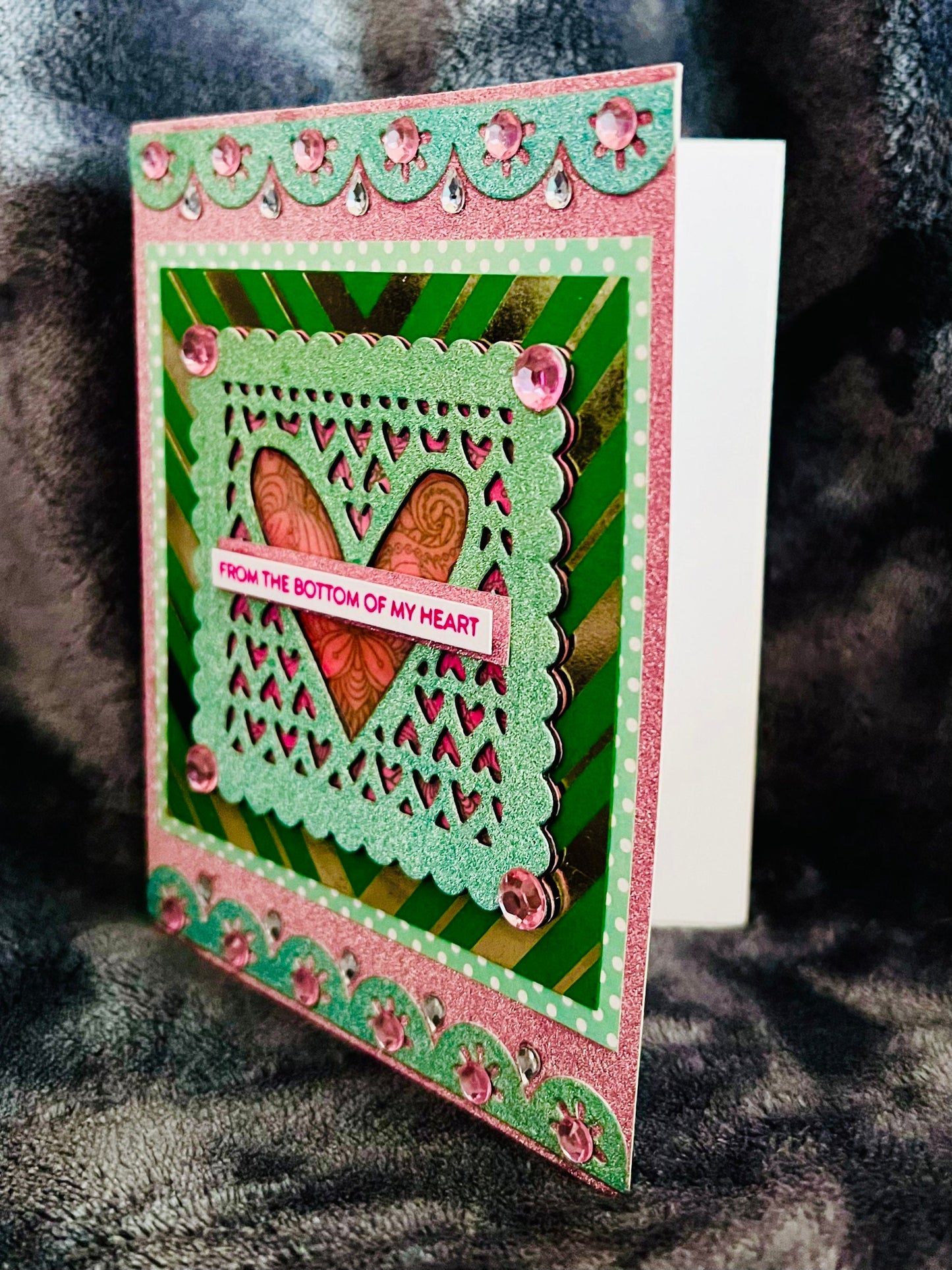 Heart Stamp Love Card