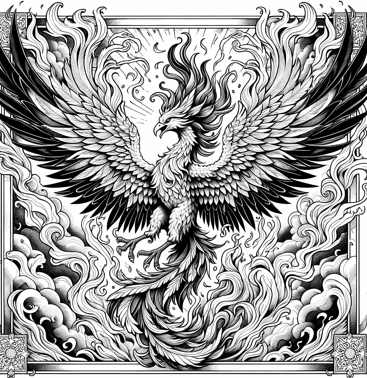 Magical Tarot: Myth and Folklore Adult Coloring Book