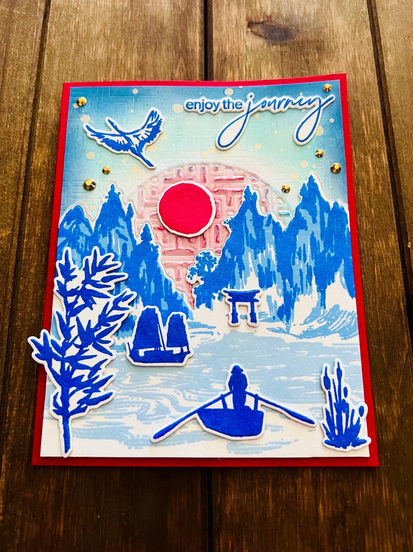 Asian Themed Enjoy the Journey Card