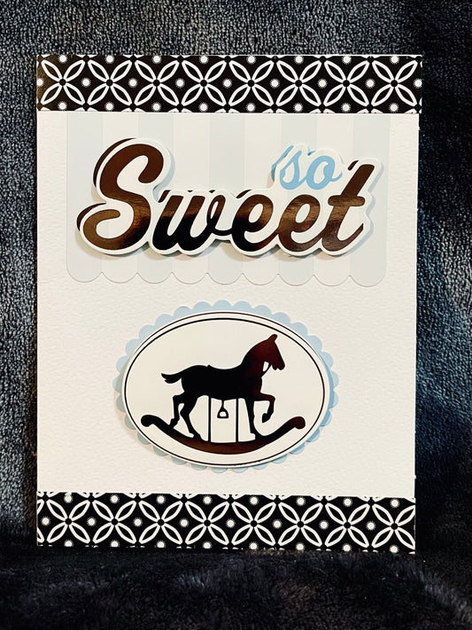 New baby Boy Greeting Card