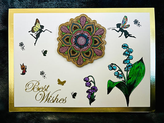 Fairy Best Wishes Greeting Card