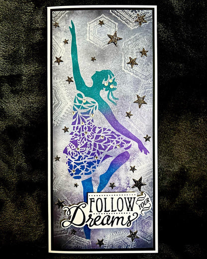 Ballerina Encouragement Greeting Card