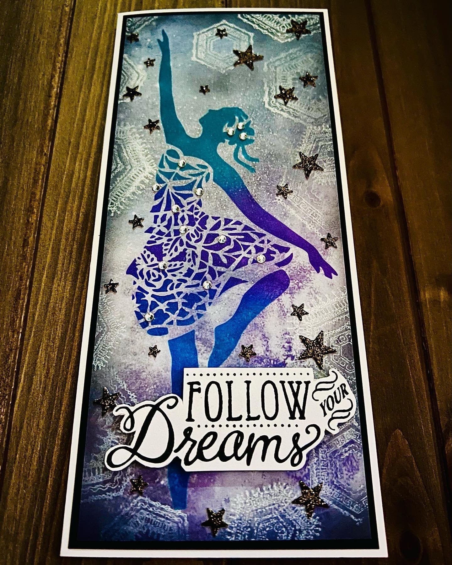 Ballerina Encouragement Greeting Card