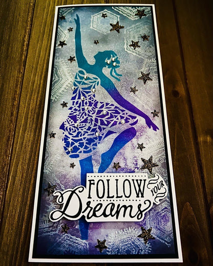 Ballerina Encouragement Greeting Card