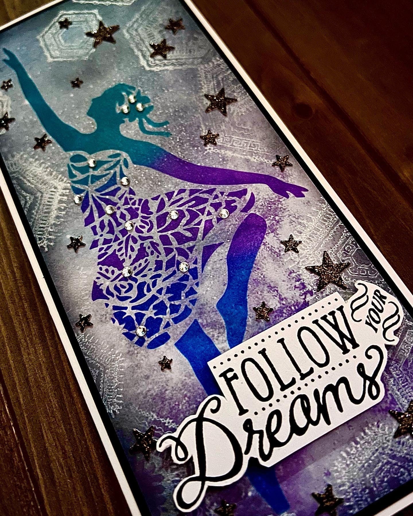 Ballerina Encouragement Greeting Card