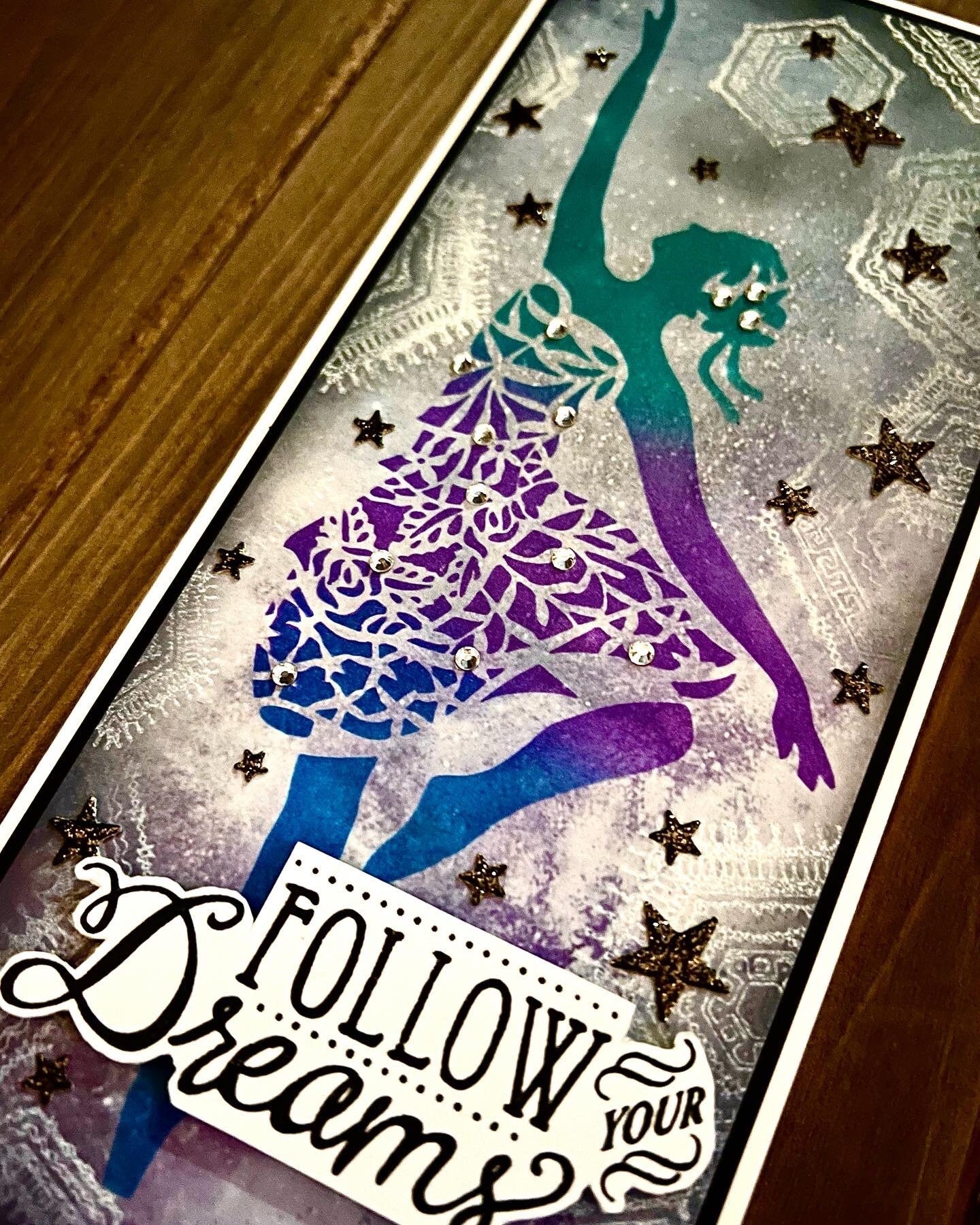 Ballerina Encouragement Greeting Card