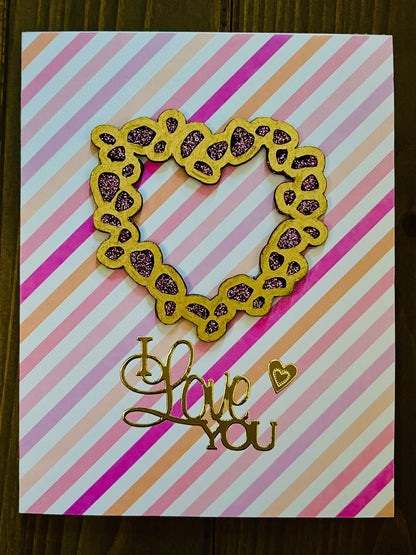 Heart Love Greeting Card