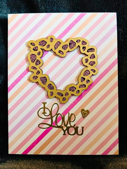 Heart Love Greeting Card