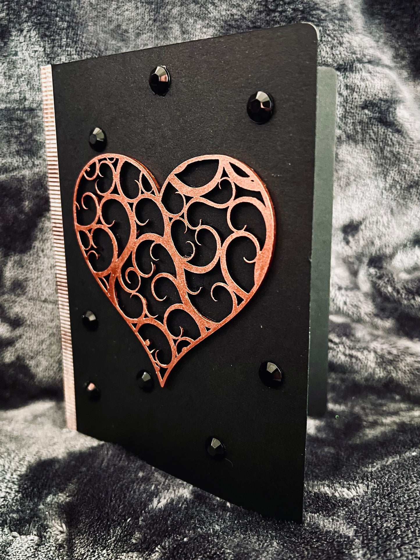 Flourish Heart Love Greeting Card