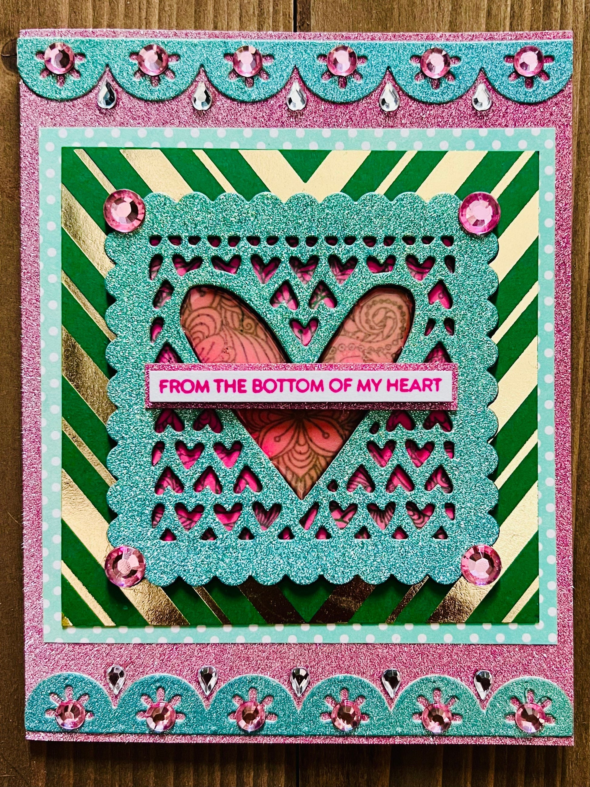 Heart Stamp Love Card