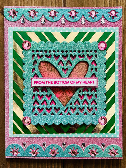 Heart Stamp Love Card