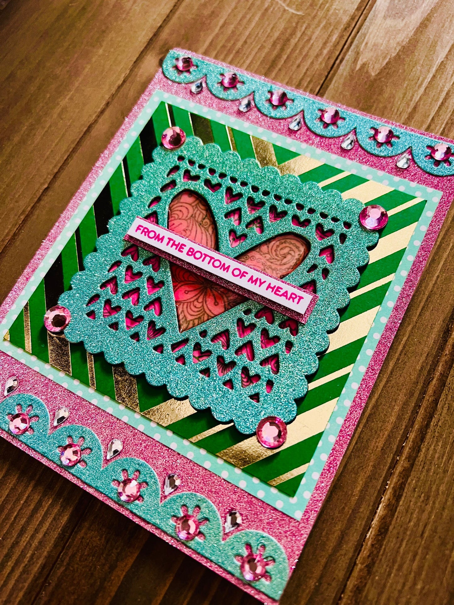 Heart Stamp Love Card
