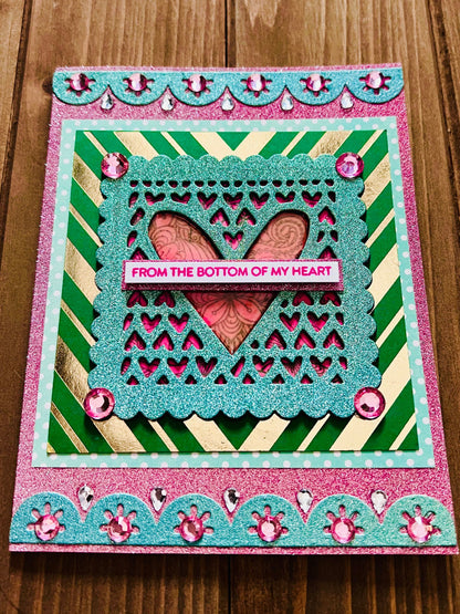 Heart Stamp Love Card