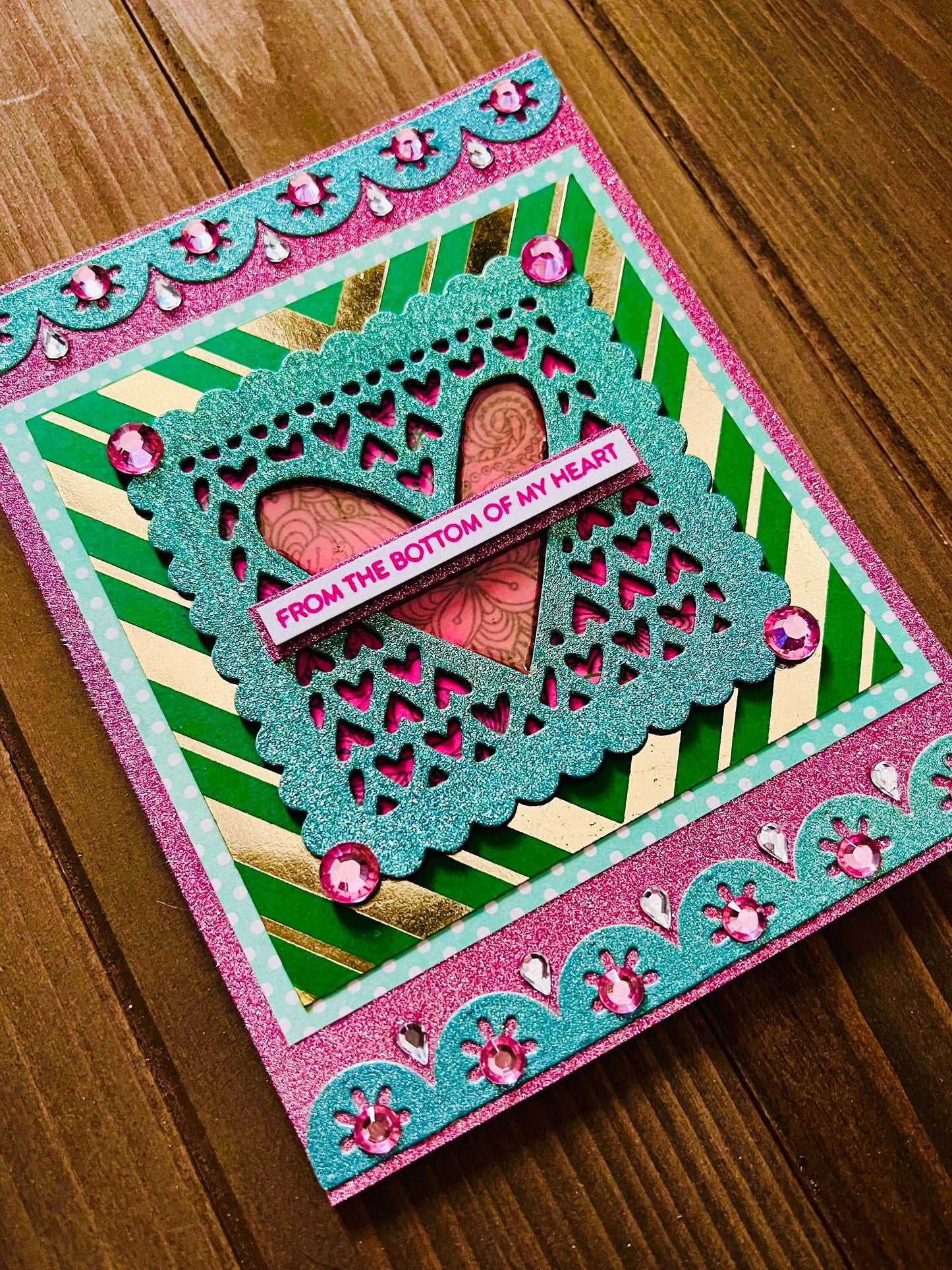 Heart Stamp Love Card