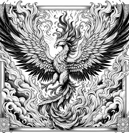 Magical Tarot: Myth and Folklore Adult Coloring Book
