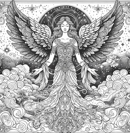 Magical Tarot: Myth and Folklore Adult Coloring Book