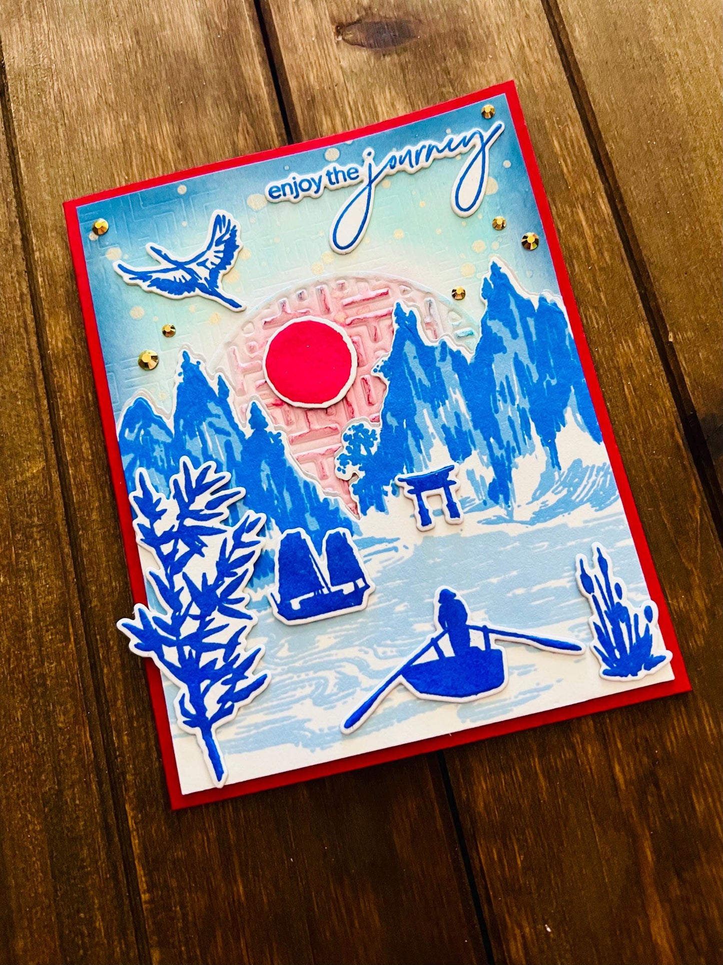 Asian Themed Enjoy the Journey Card