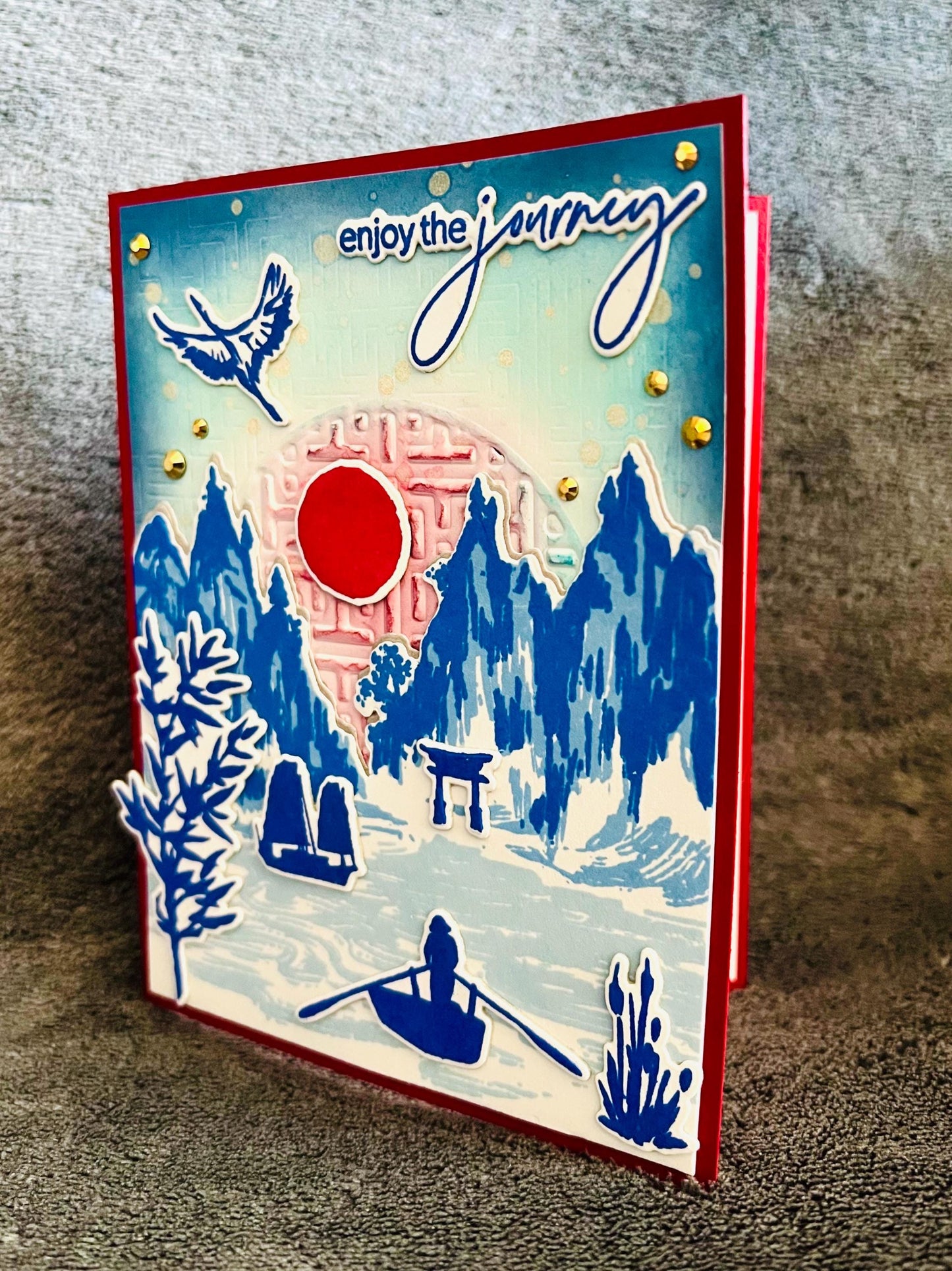 Asian Themed Enjoy the Journey Card