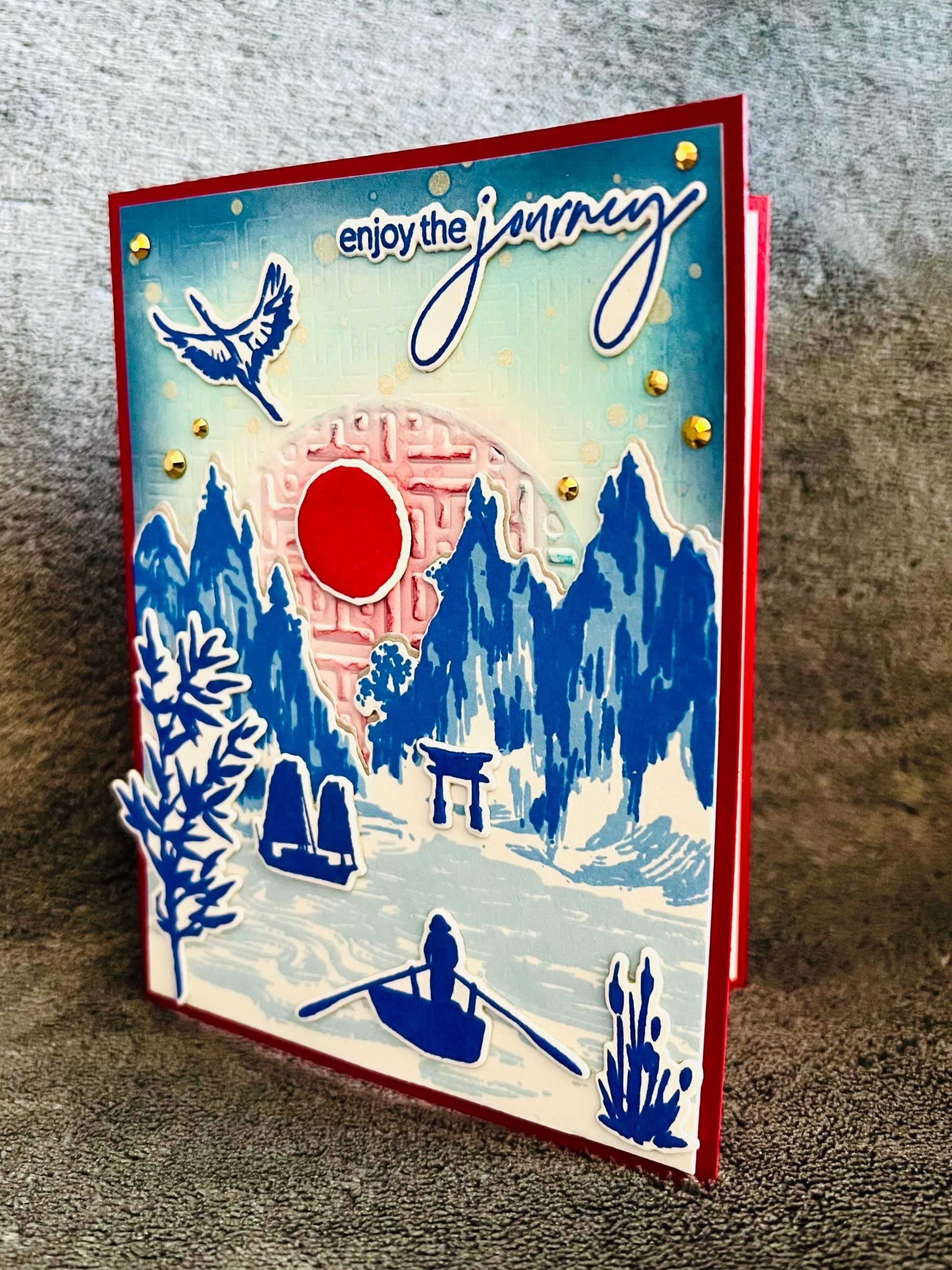 Asian Themed Enjoy the Journey Card