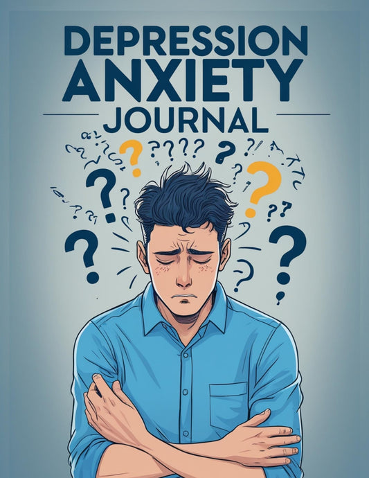 Depression & Anxiety Journal | US Letter Size | Digital Download (PDF)