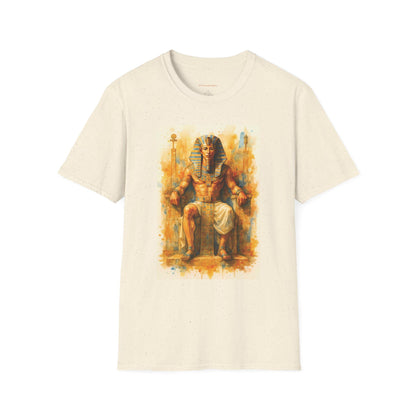 Egyptian Pharaoh Watercolor Art T-Shirt: Ancient Egypt Graphic Tee