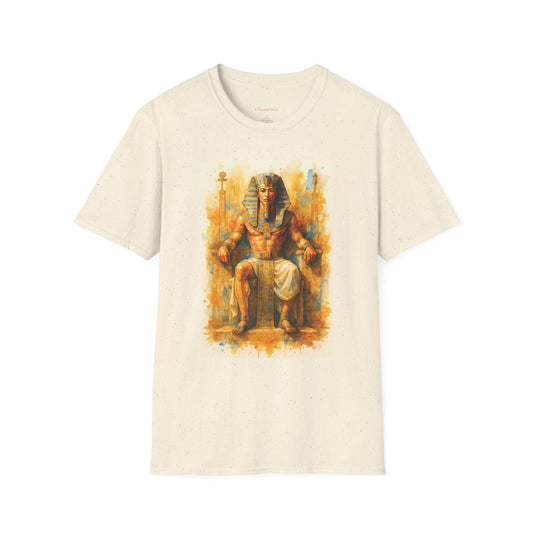 Egyptian Pharaoh Watercolor Art T-Shirt: Ancient Egypt Graphic Tee