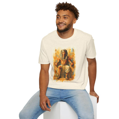 Egyptian Pharaoh Watercolor Art T-Shirt: Ancient Egypt Graphic Tee