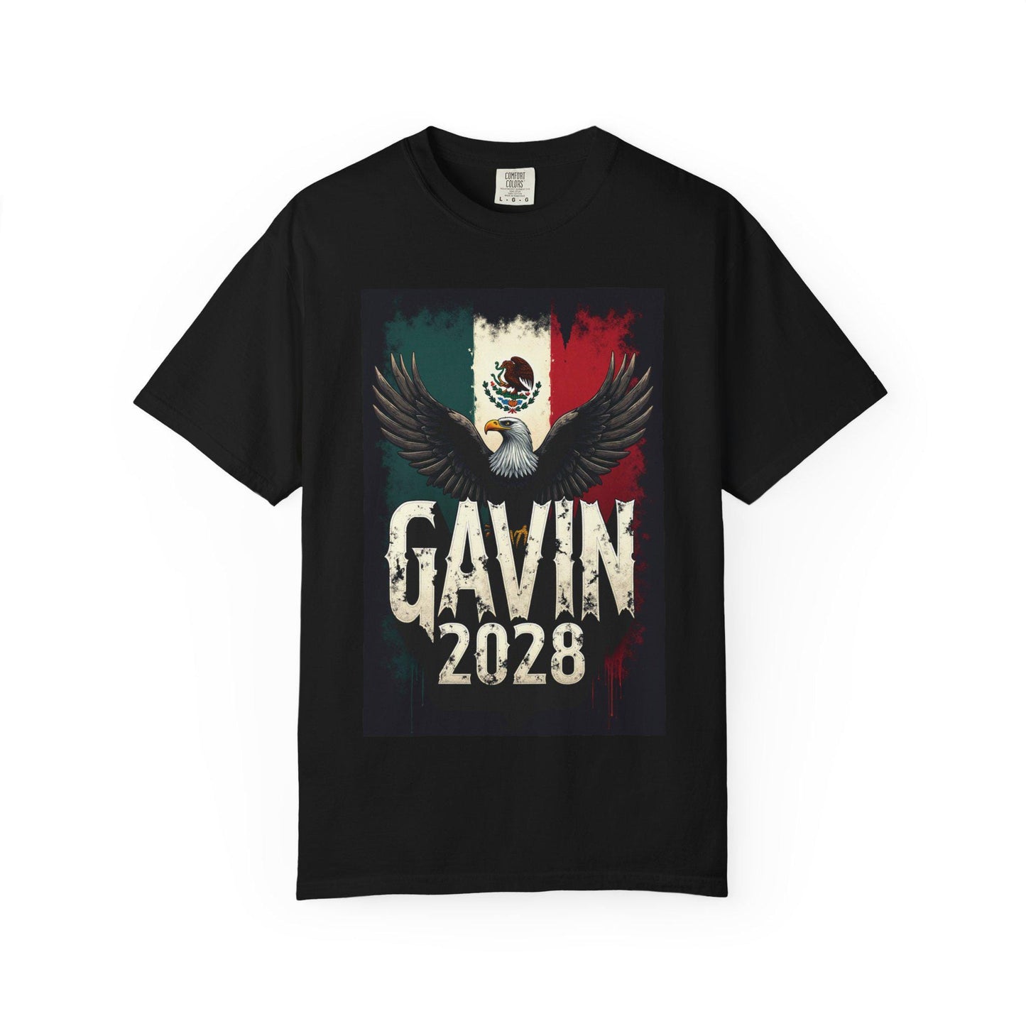Gavin 2028 Retro Campaign T-Shirt: Political Activist Apparel