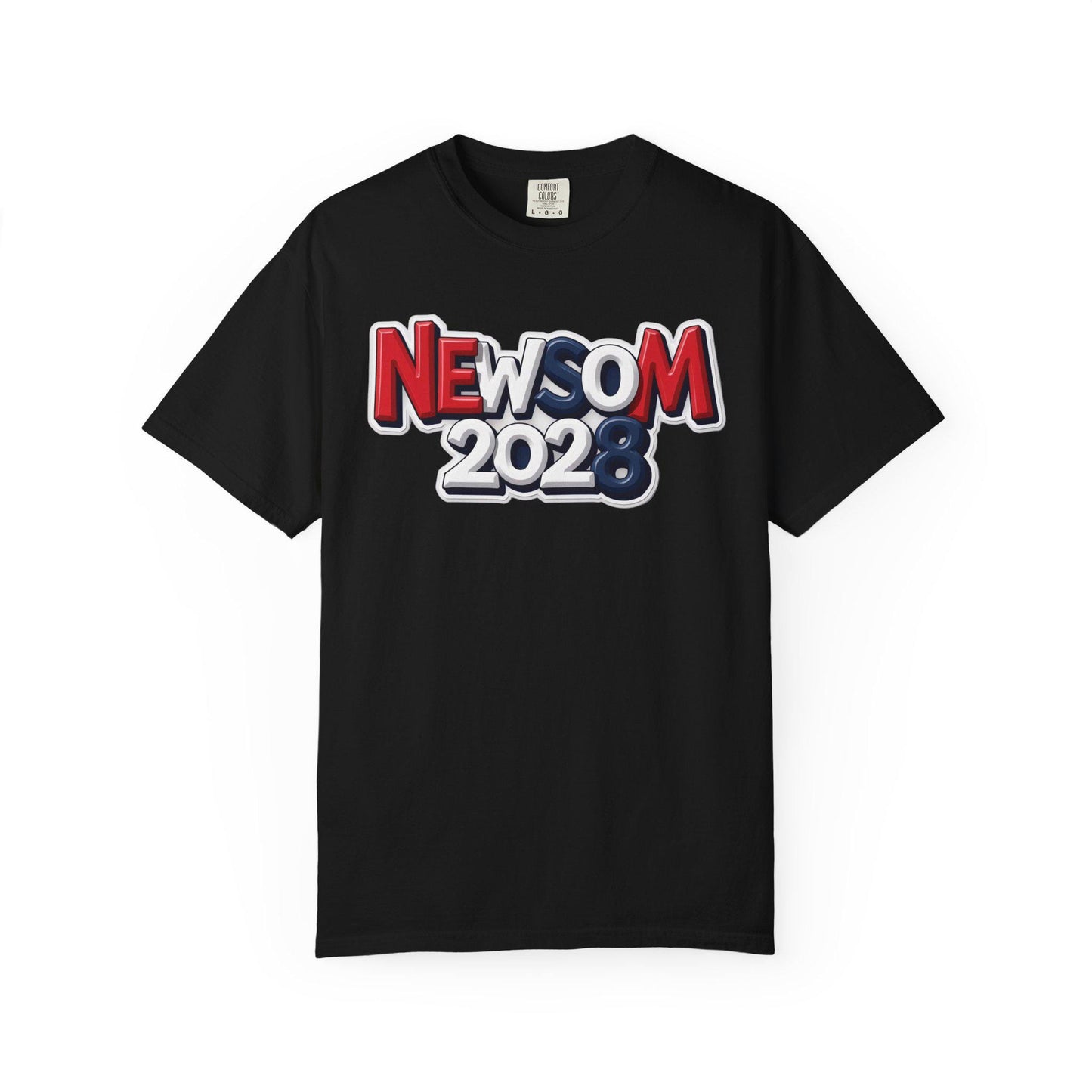 Newsom 2028 Graphic Tee: Political Activist Unisex Shirt