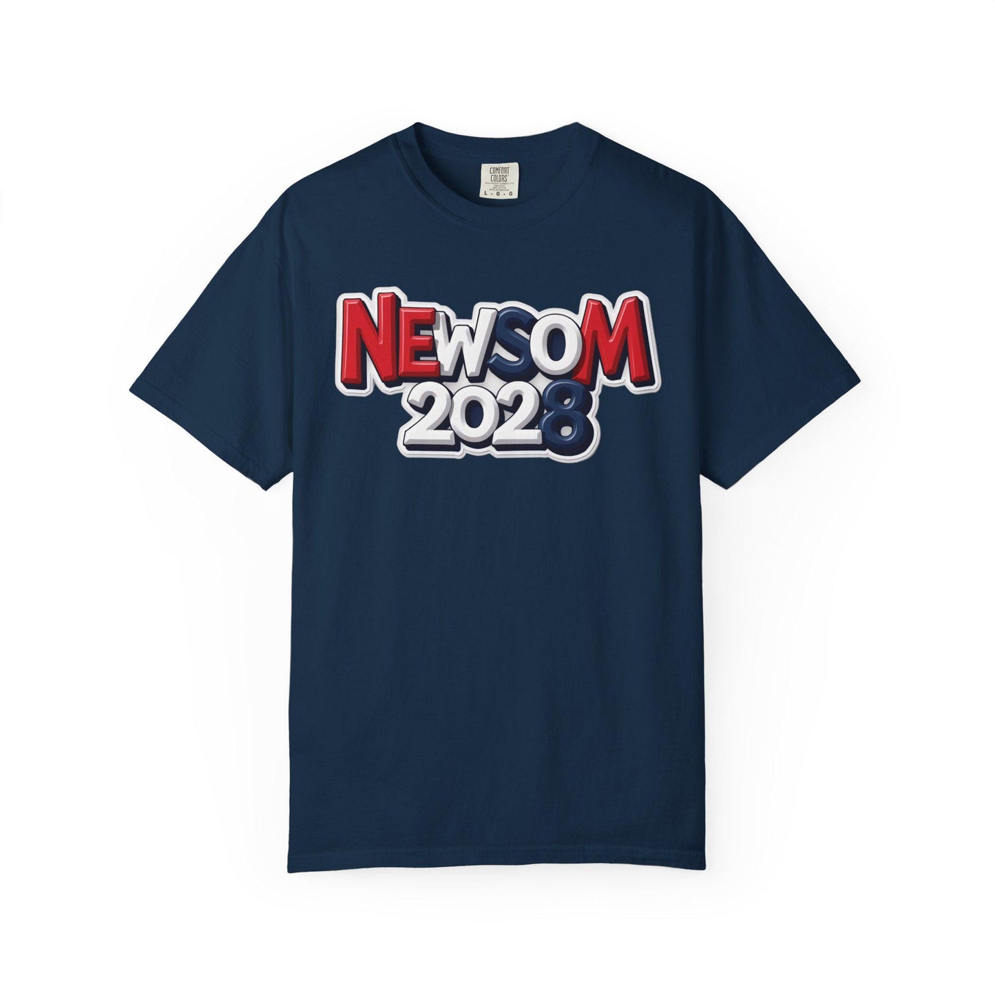 Newsom 2028 Graphic Tee: Political Activist Unisex Shirt