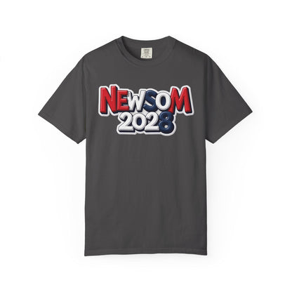 Newsom 2028 Graphic Tee: Political Activist Unisex Shirt