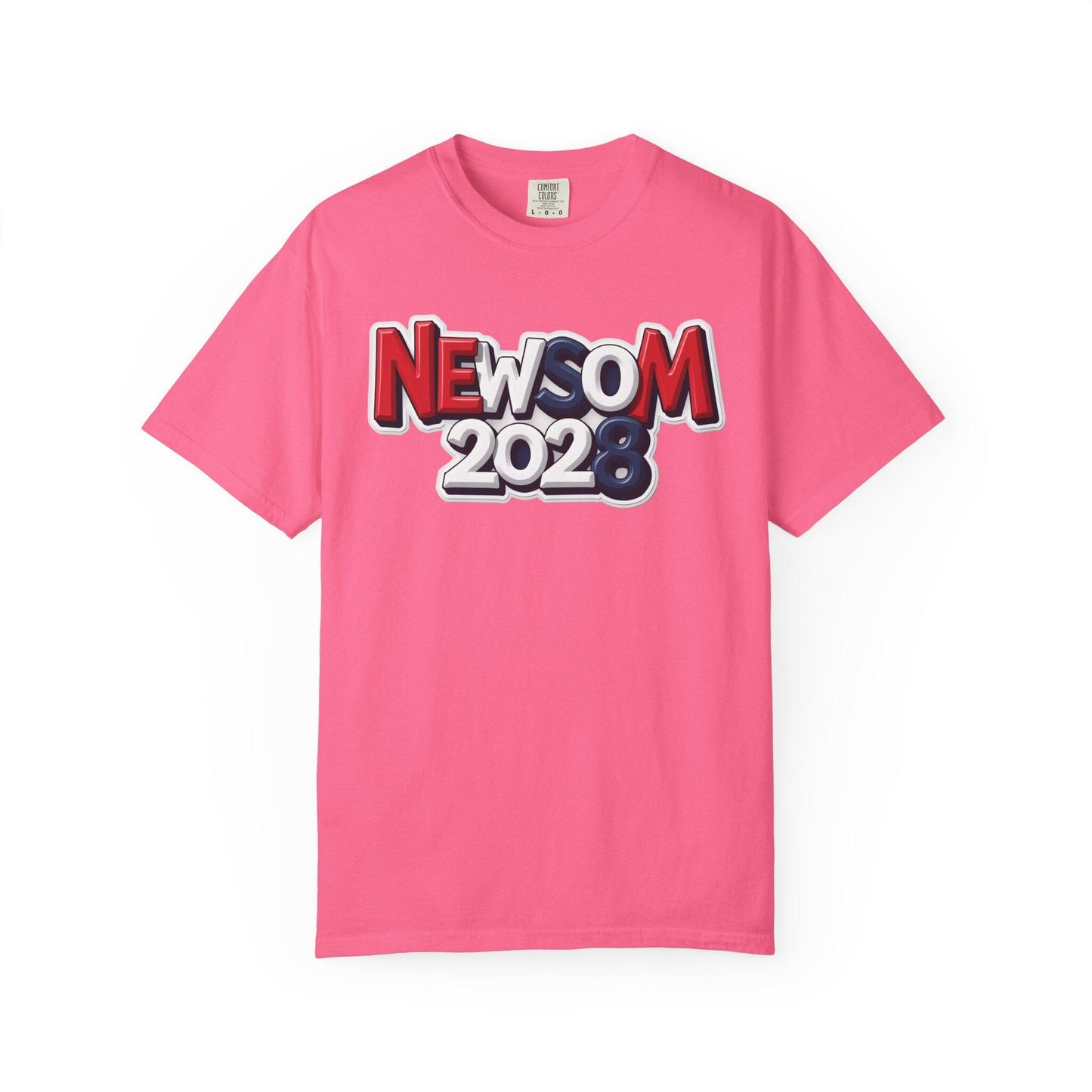 Newsom 2028 Graphic Tee: Political Activist Unisex Shirt