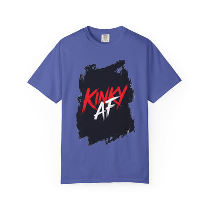 Kinky AF Unisex T-shirt, Funny Graphic Grunge Tee, Suggestive Logo, Adult Humor Top, Edgy Cool Shirt
