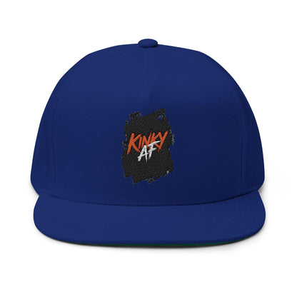 Embroidered 'Kinky AF' Cap: Funny Grunge Style Snapback Hat