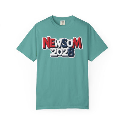 Newsom 2028 Graphic Tee: Political Activist Unisex Shirt