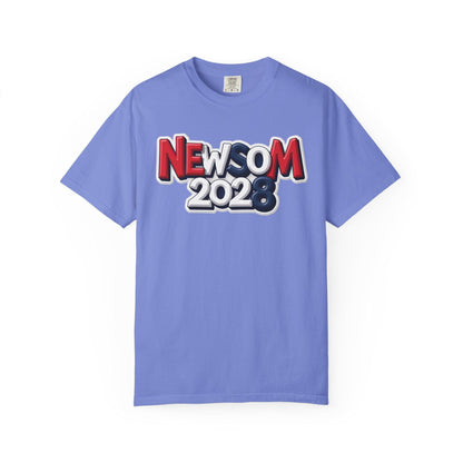 Newsom 2028 Graphic Tee: Political Activist Unisex Shirt