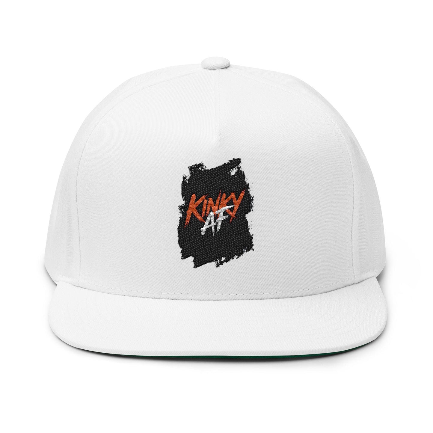 Embroidered 'Kinky AF' Cap: Funny Grunge Style Snapback Hat