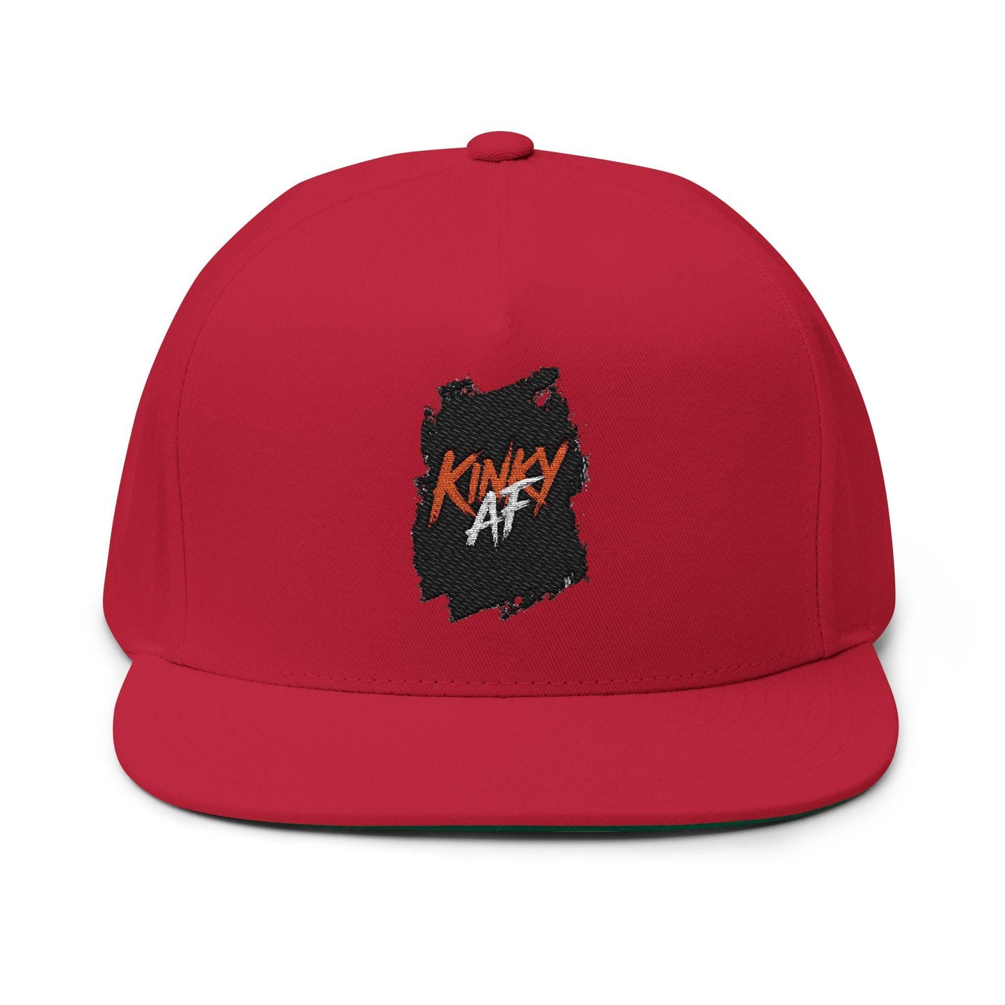 Embroidered 'Kinky AF' Cap: Funny Grunge Style Snapback Hat