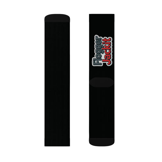 The Flogger Jackit : Funny Men's Masturbation Session Sock Pair, Novelty Gift, Adult Humor, Personalized Socks, Naughty Apparel